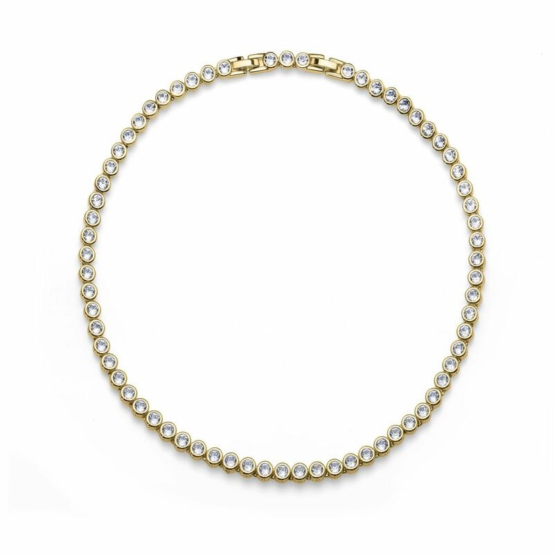 Collar Tenis Dorado