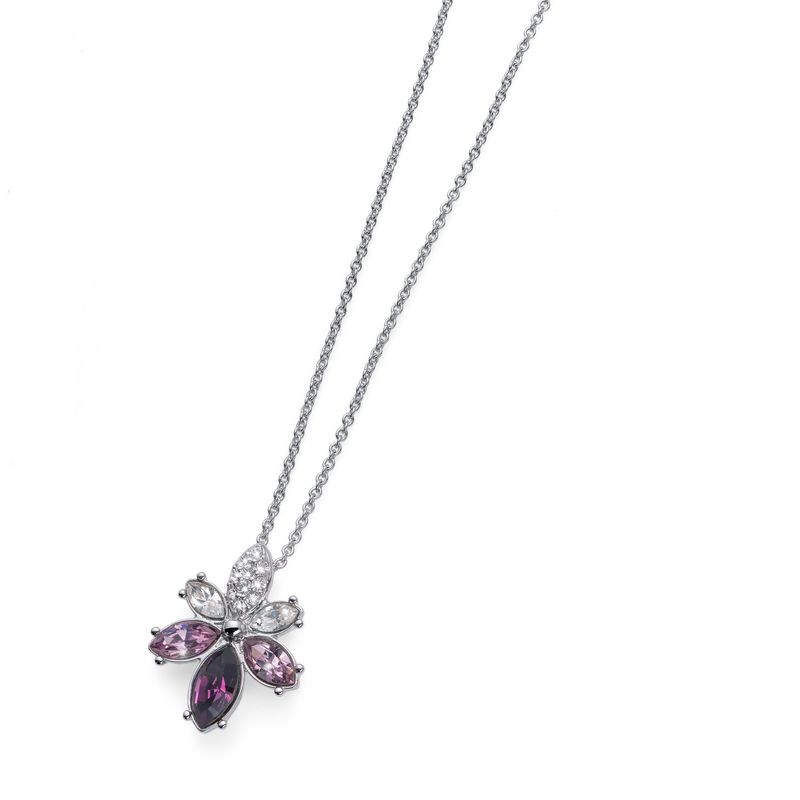 Colgante Take Rodio Violet