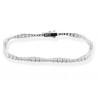Pulsera RIVIERE para novias en plata