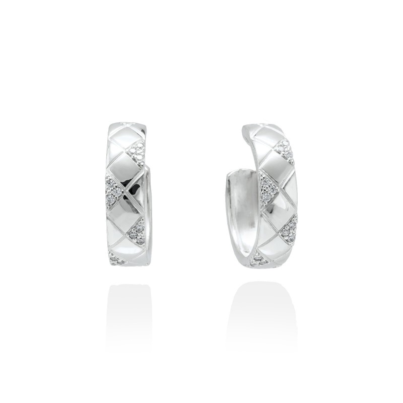 Pendientes Argollas Daria en plata