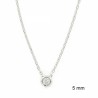 Collar Chatón Circonita Plata 925