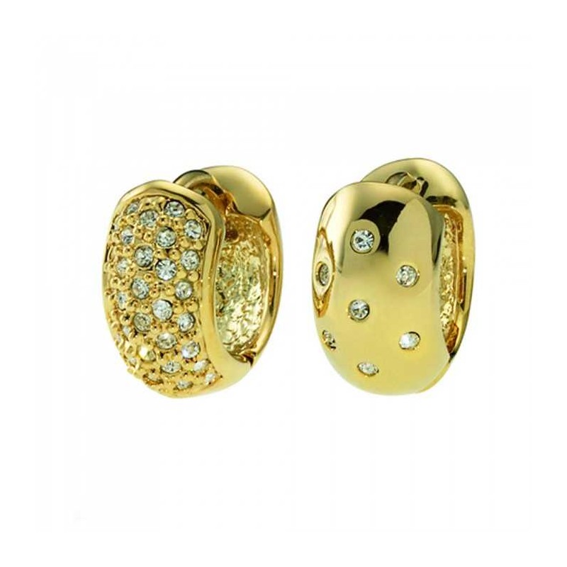 PENDIENTES DOBLE DORADO