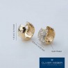 PENDIENTES DOBLE DORADO