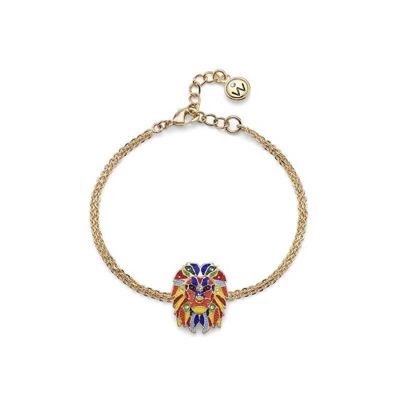 Pulsera León Dorada