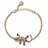 Bracelet Lizard Golden