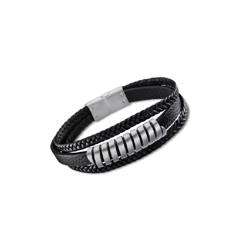 PULSERA LOTUS STYLE LS2208/2/1 CUERO, HOMBRE