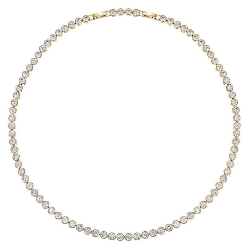 COLLAR TENIS CLÁSICO CHAPADO CRISTAL