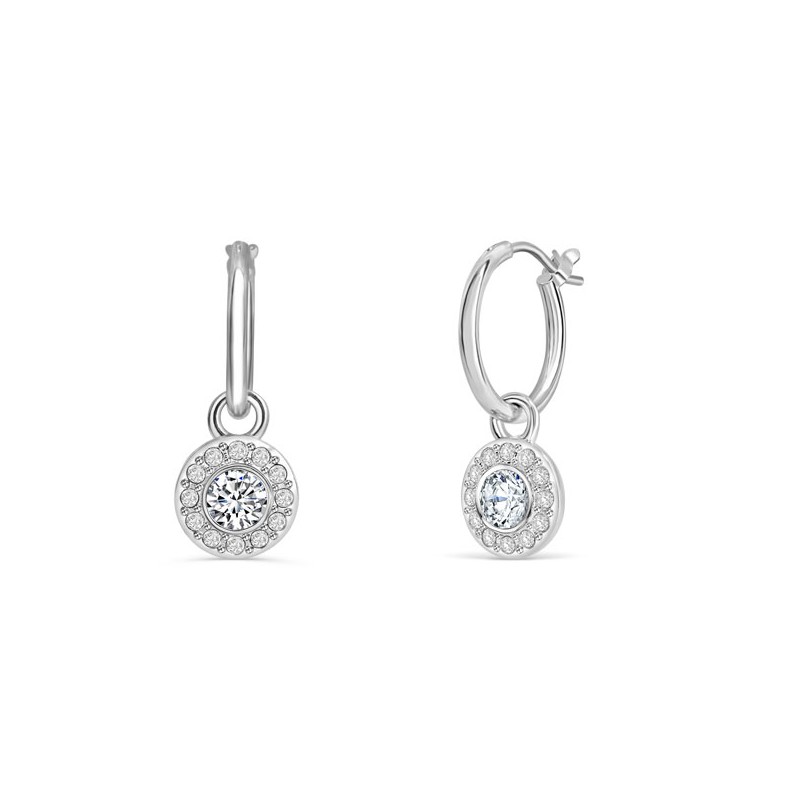PENDIENTES AROS CLÁSICOS DE SOLITARIO