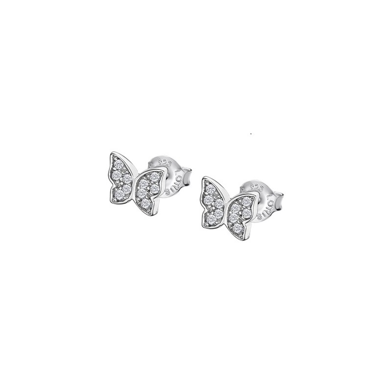 PENDIENTES MARIPOSA LOTUS SILVER PURE ESSENTIAL LP3051-4/1 PLATA, MUJER