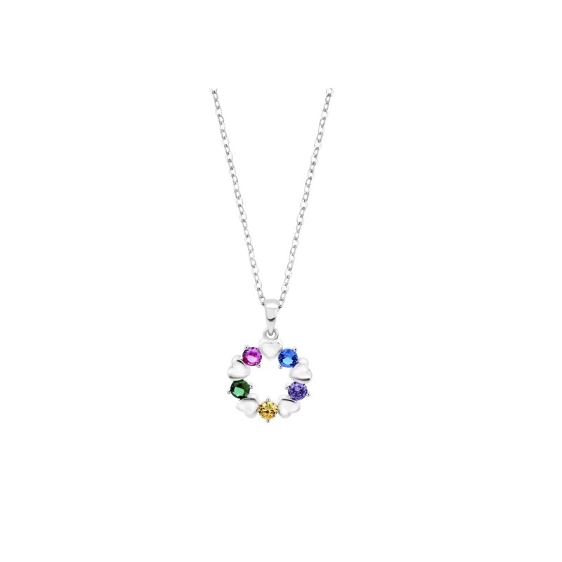 COLLAR CORAZÓN LOTUS SILVER SINFOS LP3595-1/1 PLATA, MUJER