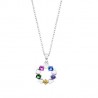 COLLAR CORAZÓN LOTUS SILVER SINFOS LP3595-1/1 PLATA, MUJER