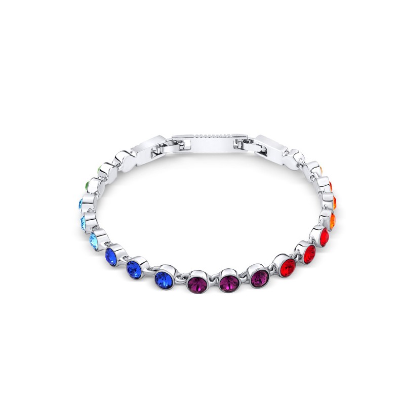 PULSERA TENIS MULTI 5MM