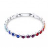 PULSERA TENIS MULTI 5MM