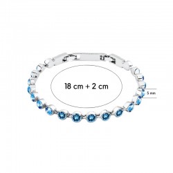 PULSERA TENIS MULTI 5MM