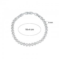 PULSERA CLASSIC TENIS CLÁSICA DORADA