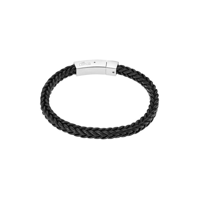 PULSERA LOTUS STYLE MEN IN BLACK LS2386/2/1 ACERO INOXIDABLE 316L, HOMBRE