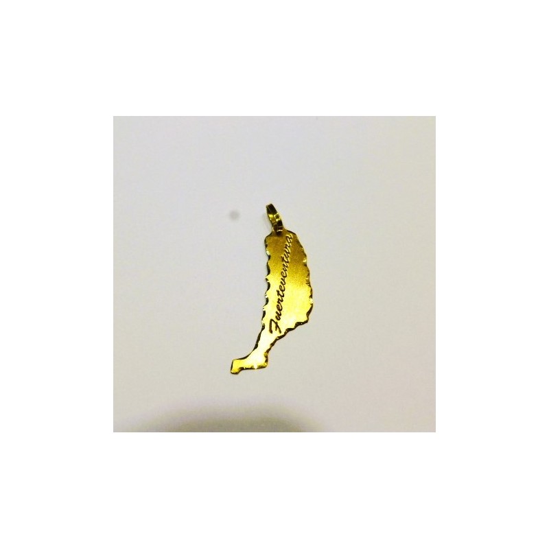 COLGANTE ORO ISLA FUERTEVENTURA 18KT (750)