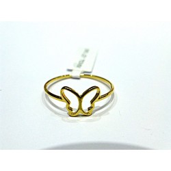 ANILLO ORO 18KT MARIPOSA