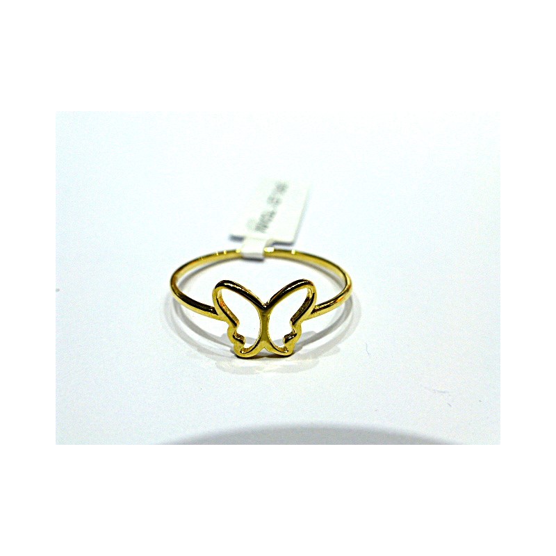 ANILLO ORO 18KT MARIPOSA