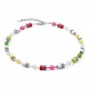 COLLAR COEUR DE LION GEOCUBE TITANIUM SWAROVSKI CRISTAL