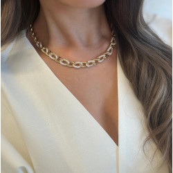 COLLAR LUJO DORADO