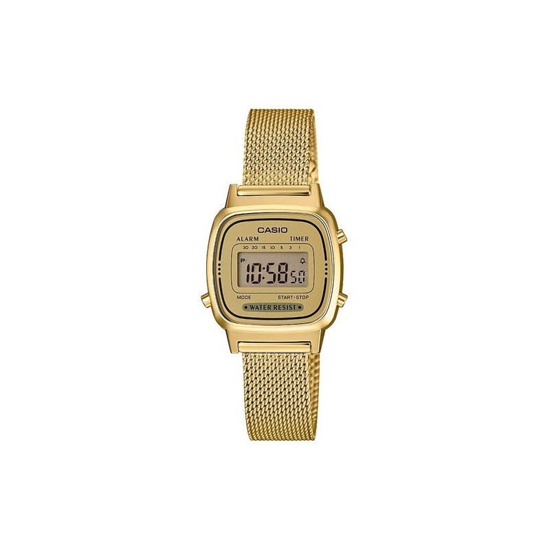 RELOJ CASIO VINTAGE MINI DORADO MUJER LA670WEMY-9EF