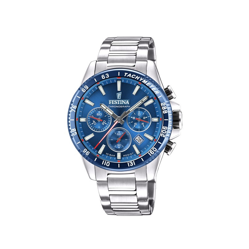 RELOJ DE HOMBRE FESTINA TIMELESS CHRONOGRAPH 20560/3 CON ESFERA AZUL