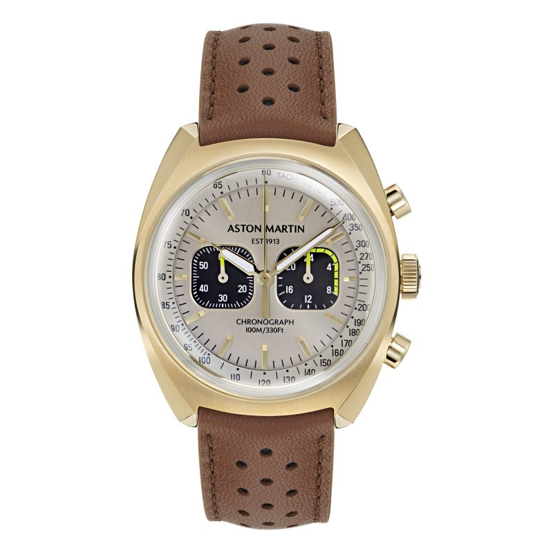 RELOJ ASTON MARTIN TIMELESS PLATEADO CRONÓGRAFO HOMBRE MTTS2F502