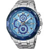 RELOJ CASIO EDIFICE HOMBRE, EFR-539DE-2AV CRONÓGRAFO PLATEADO AZUL