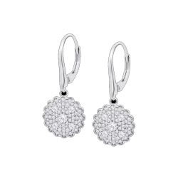 PENDIENTES LOTUS SILVER...