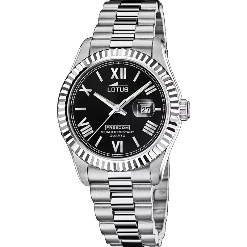 RELOJ LOTUS 19002/5 NEGRO, HOMBRE