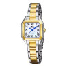 RELOJ LOTUS OLD MONEY 19036/2 CON ESFERA BLANCA BICOLOR, MUJER