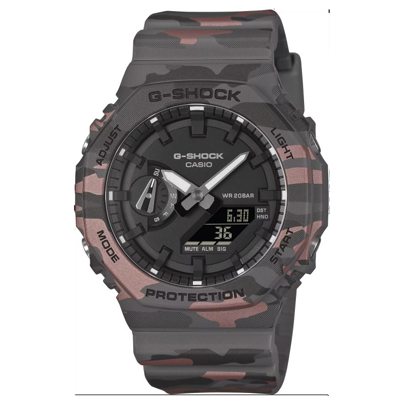 RELOJ G-SHOCK CASIO CAMOUFLAGE GA-2100CM-8AE