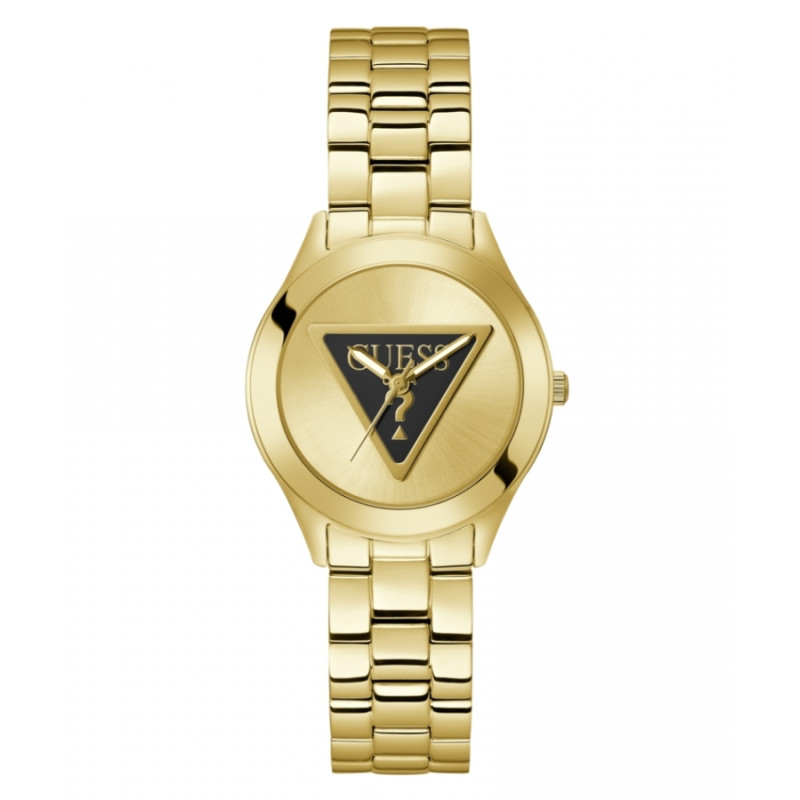 RELOJ GUESS TRI PLAQUE GW0675L2, MUJER DORADO
