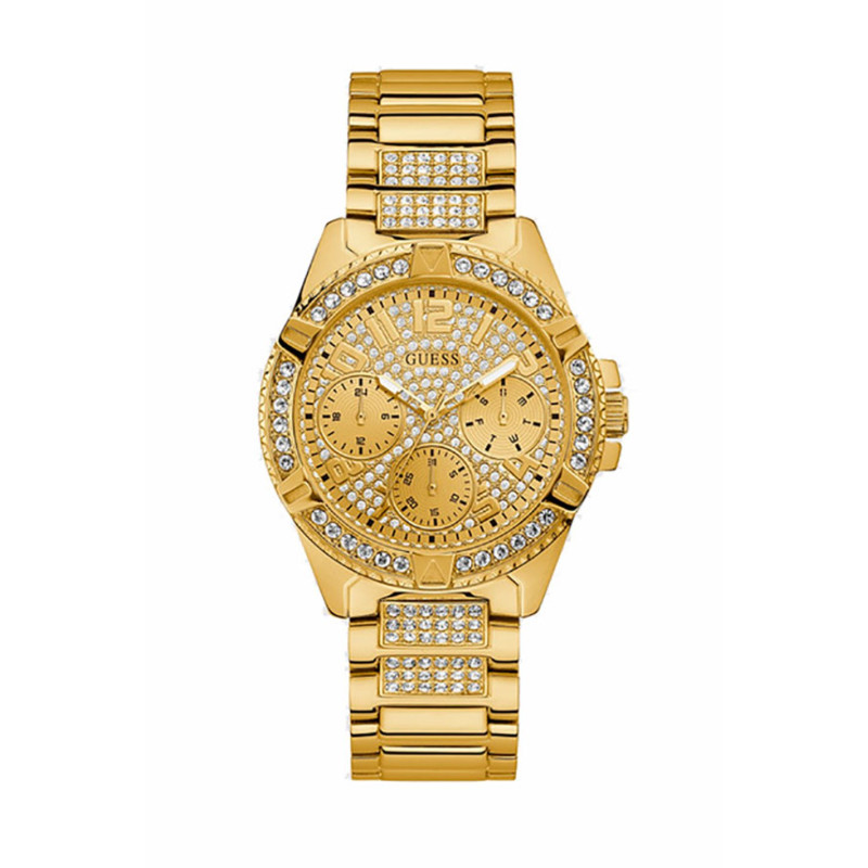 RELOJ GUESS FONTIER DORADO W1156L2, MUJER