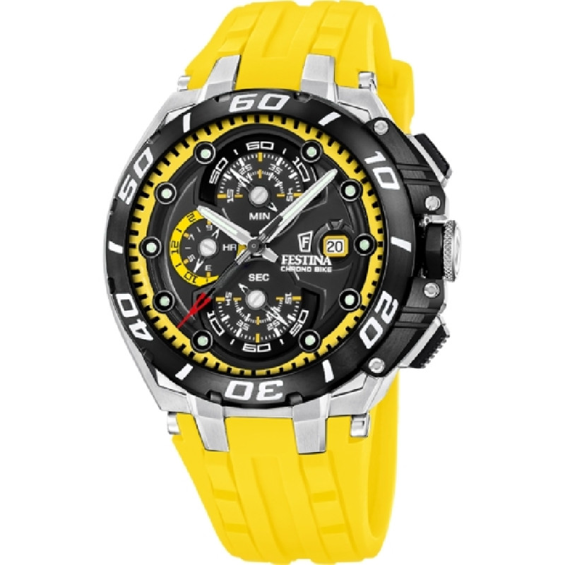 RELOJ FESTINA CHRONO BIKE F20755/5 AMARILLO