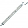 Pulsera Silk rodio cristal