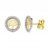 Pendientes Oro Arbol de la vida ZR