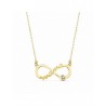 Collar Infinito Mama Oro 18kt (750)