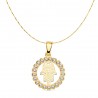 Collar mano de Fatima oro 18 kt