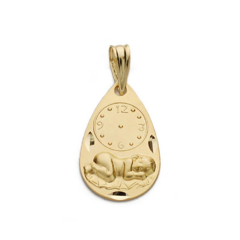 Colgante Bebe oro 18 kt